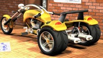 Trike rear