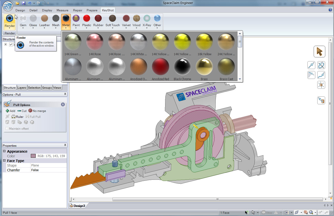 Spaceclaim Rendering Cool SpaceClaim Rendering – Deelip.com
